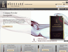 Tablet Screenshot of breezare.com